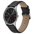 Poze by Sonata Quartz Analog Black Dial PU Leather Strap Watch for Men - image number 2