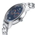 Sonata Quartz Analog Blue Dial Metal Strap Watch for Men - image number 2