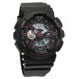 SF Dreamer Series Quartz Digital Analog Digital Black Round Dial Black Plastic Strap Watch For Men - image number 0