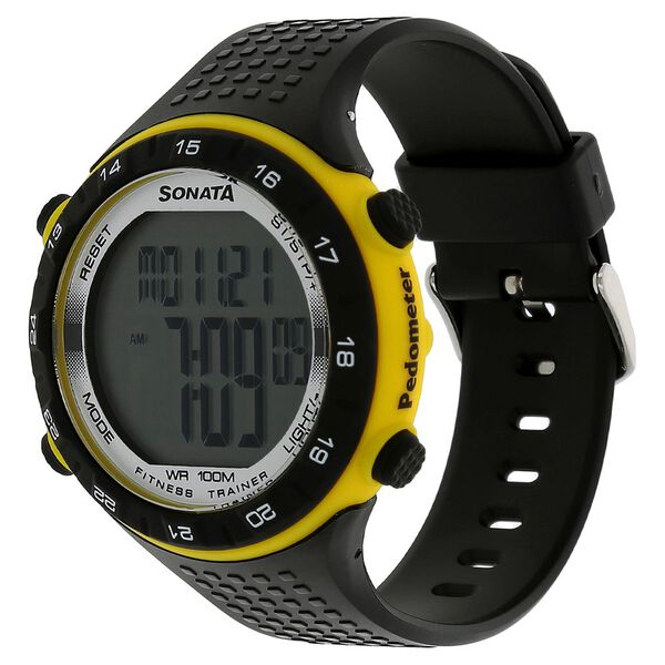 SF Digital Dial Plastic Strap Watch for Men - image number 1