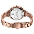 Poze By Sonata Quartz Analog White Dial Rose Gold Stainless Steel Strap Watch For Women - image number 6