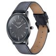Sonata Poze Quartz Analog Black Dial Leather Strap Watch For Men - image number 4