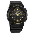 SF Vigour Quartz Digital Analog Digital Black Dial With Black Color Plastic Strap Watch For Unisex
