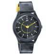 SF Quartz Analog Blue Dial PU Strap Watch for Men