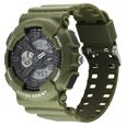 Sonata SF Dreamer Series Quartz Digital Analog Digital Black Plastic Strap for Men - image number 1
