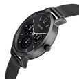Sonata Multifunctions Black Dial Women Watch With Metal Strap - image number 3