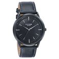 Sonata Poze Quartz Analog Black Dial Leather Strap Watch For Men - image number 2