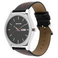 Sonata Nxt Quartz Analog with Day and Date Black Dial Leather Strap Watch for Men - image number 1