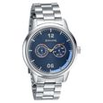 Sonata Quartz Analog Blue Dial Metal Strap Watch for Men - image number 0