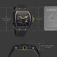 SF Maiden Voyage Sport Watch - Black Dial & Strap - Tonneau Shaped Case with Multifunction movement - image number 3