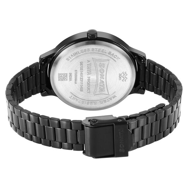 Sonata Play Black Dial Watch for Women - image number 3