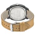 Sonata Quartz Analog Black Dial Leather Strap Watch for Men - image number 3