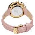 Poze by Sonata Quartz Analog Pink Dial PU Leather Strap Watch for Women - image number 4