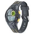 SF Digital Dial Black PU Strap Watch for Men - image number 1