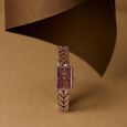 Poze By Sonata Quartz Analog Brown Dial Brown Metal Strap Watch For Women - image number 0
