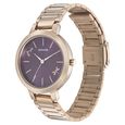 Sonata Play Purple Dial Women Watch With Stainless Steel Strap - image number 1