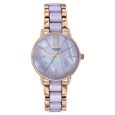 Sonata Poze Quartz Analog Purple Dial Metal Strap Watch For Women - image number 1