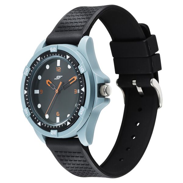 SF Sporty Grey Dial Polyurethane Strap Watch for Men - image number 1