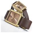 Sonata Quartz Analog Rose Gold Dial Strap Watch for Couple - image number 0