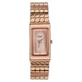 Poze Poze Quartz Analog Rose Gold Dial Rose Gold Metal Strap Watch For Women - image number 1