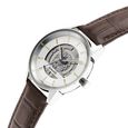Sonata Unveil Quartz Analog Silver Dial Leather Strap Watch for Men - image number 2