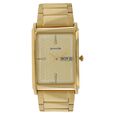 Sonata Quartz Analog with Day and Date Champagne Dial Stainless Steel Strap Watch for Men