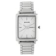 Sonata Quartz Analog with Day and Date Champagne Dial Leather Strap Watch for Men