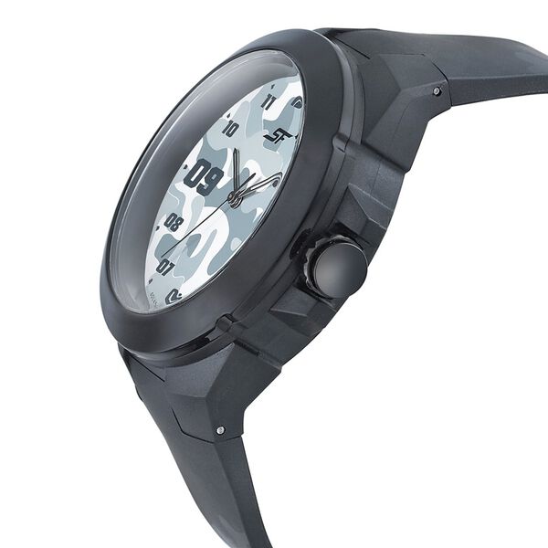 SF Turbo Quartz Analog Multicoloured Dial PU Strap Watch for Men - image number 2