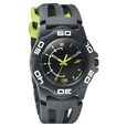 SF Quartz Analog Black Dial PU Strap Watch for Men - image number 0