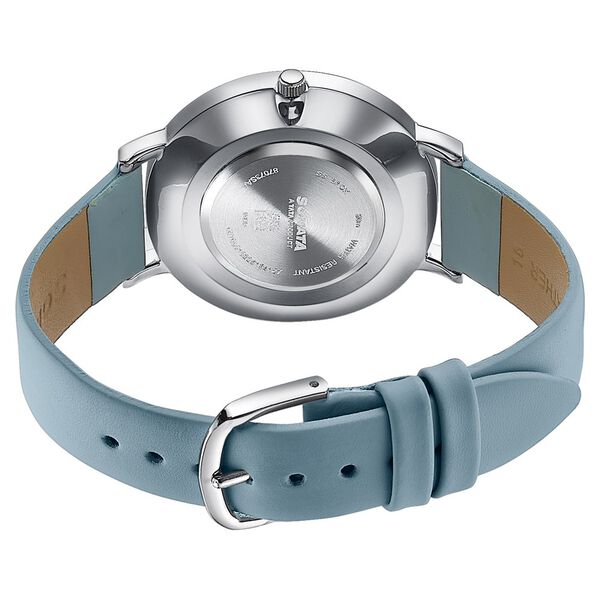 Sonata Pastel Play Quartz Analog Blue Dial Leather Strap Watch For Women - image number 5
