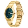 Sonata Quartz Analog with Day and Date Green Dial Stainless Steel Strap Watch for Men - image number 1