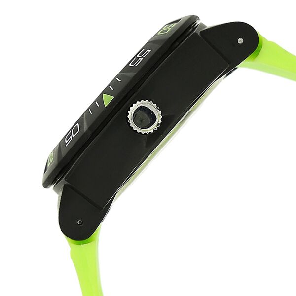 SF Quartz Analog Black Dial Plastic Strap Watch for Men - image number 2