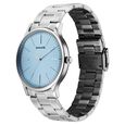 Sonata Aspire Quartz Analog Blue Dial Stainless Steel Strap Watch For Men - image number 1