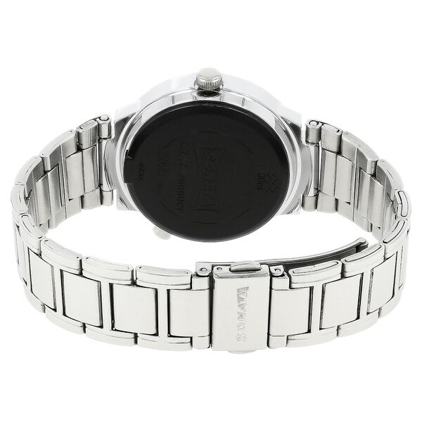 Sonata Act Safety Watch White Dial Women Watch With Stainless Steel Strap - image number 3