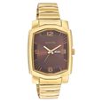 Sonata Quartz Analog with Day and Date Brown Dial Stainless Steel Strap Watch for Men - image number 0