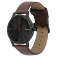 Sonata Knot Grey Dial Leather Strap Watch for Men - image number 2