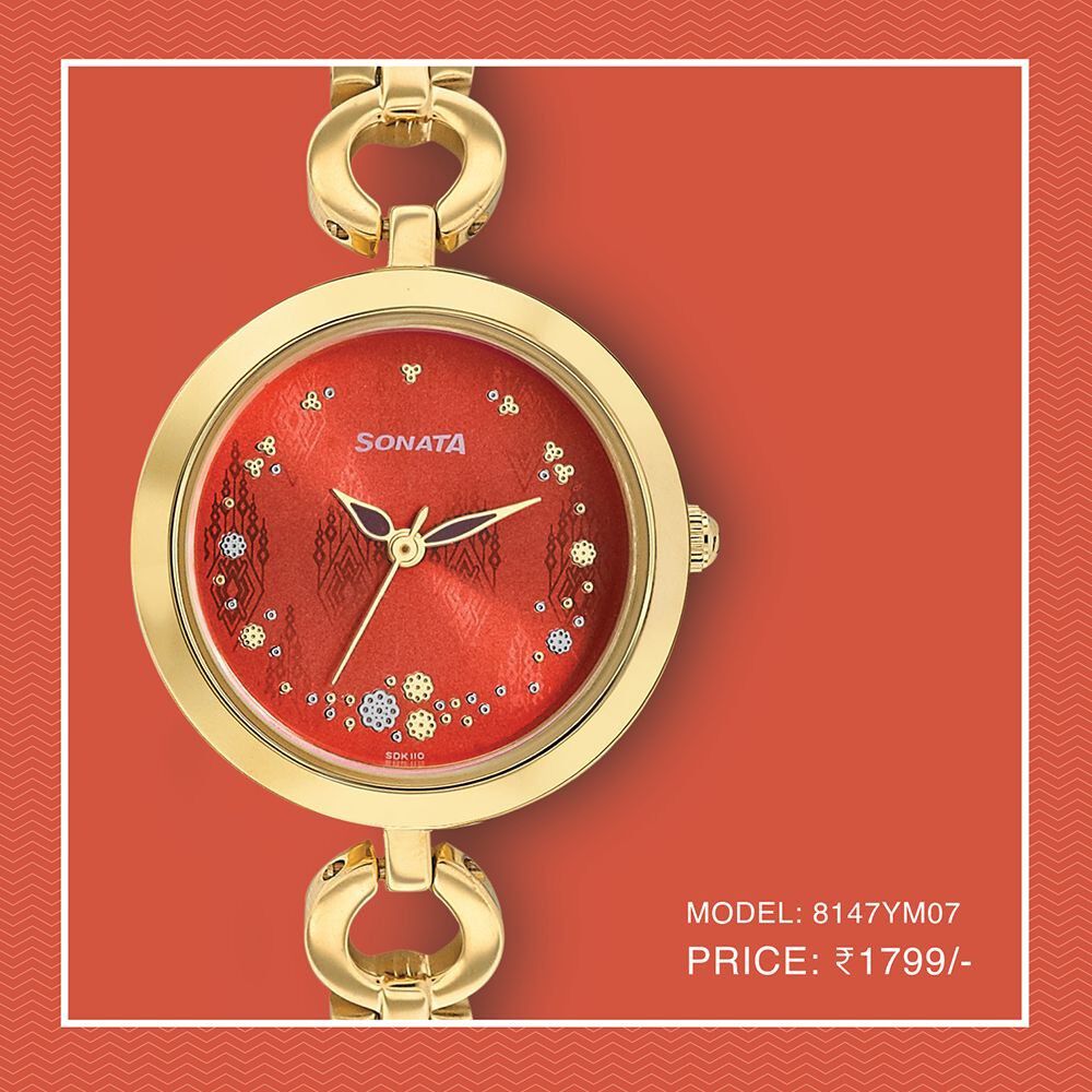 Sonata watches for women's wedding collection deals
