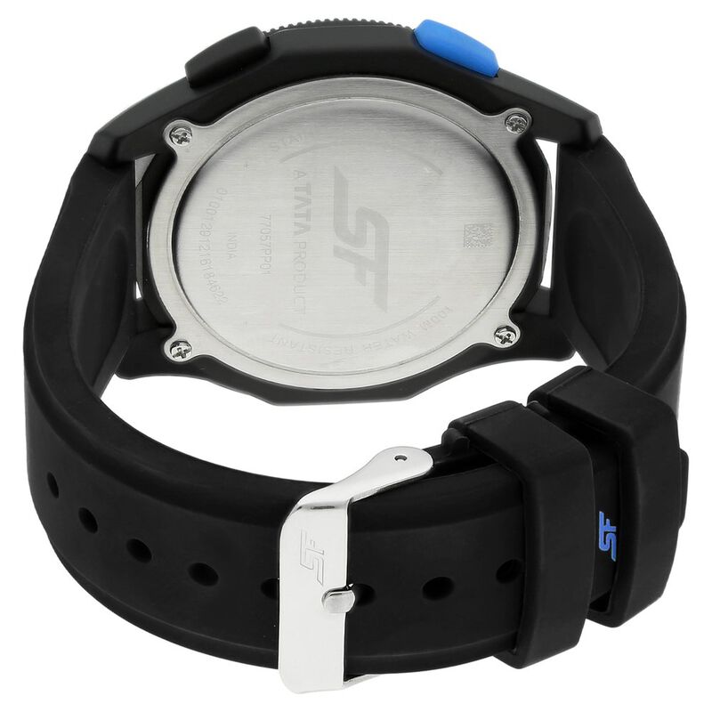 SF Carbon Series Digital Dial Unisex Watch With Plastic Strap - image number 3