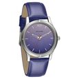 Sonata Women of Steel Blue Dial Leather Strap Watch for Women - image number 0