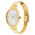 Sonata Classic�Gold Silver Dial Metal Strap Watch for Women - image number 1