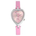 Sonata Quartz Analog Pink Dial Leather Strap Watch for Women
