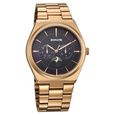 Sonata Festive Quartz Analog Black Dial Metal Strap Watch For Men - image number 1