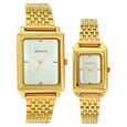 Sonata Quartz Analog Silver Dial Strap Watch for Couple - image number 0