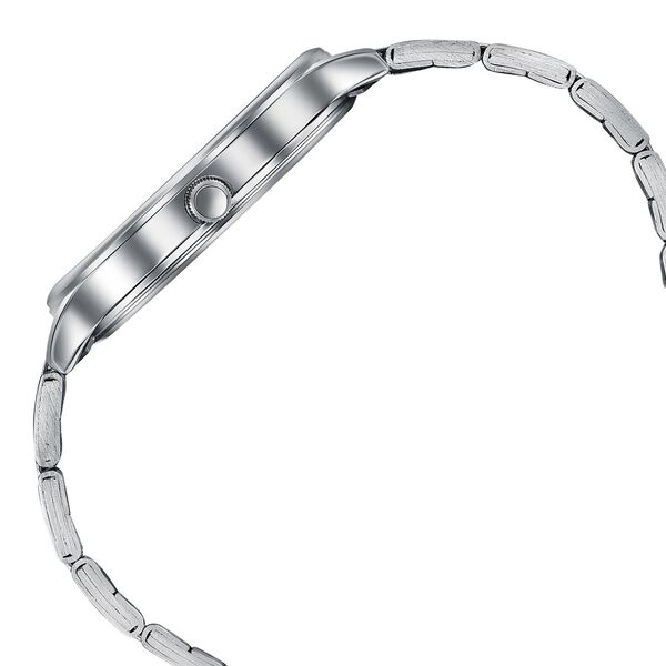 Sonata Aspire Quartz Analog Blue Dial Silver Stainless Steel Strap Watch For Men - image number 4
