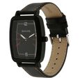 Sonata Quartz Analog Black Dial Leather Strap Watch for Men - image number 1