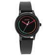 Sonata Splash Black Dial Women Watch With Plastic Strap - image number 0