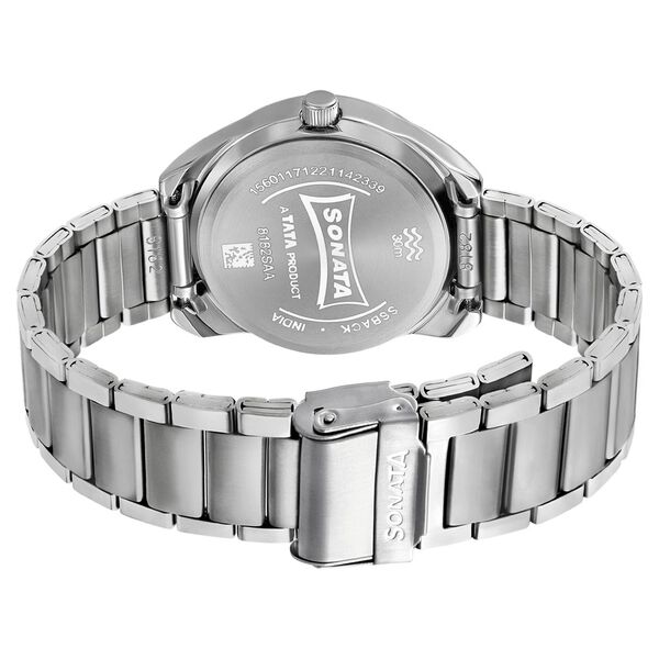 Sonata Women of Steel Blue Dial Metal Strap Watch for Women - image number 3