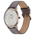 Sonata Poze Quartz Analog White Dial Leather Strap Watch For Men - image number 4