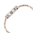 Sonata Poze Quartz Analog Mother of Pearl Round Dial Rose Gold Stainless Steel Strap Watch For Women - image number 4