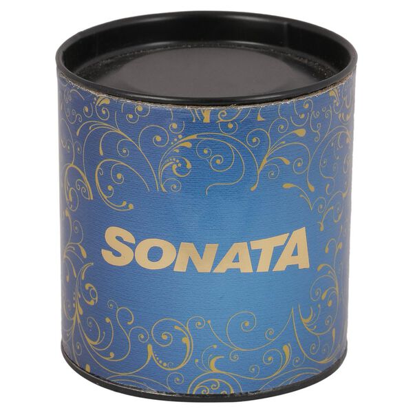 Sonata Quartz Analog with Day and Date Blue Dial Stainless Steel Strap Watch for Men - image number 5